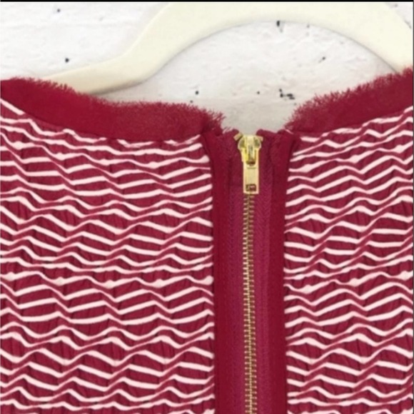 Anthropology Maeve Dora Red Dress Small - Picture 10 of 11